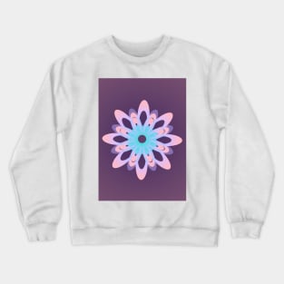 Beautiful Flower Art Crewneck Sweatshirt